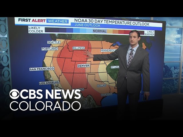 ⁣June set to bring active weather and mild temperatures across Colorado