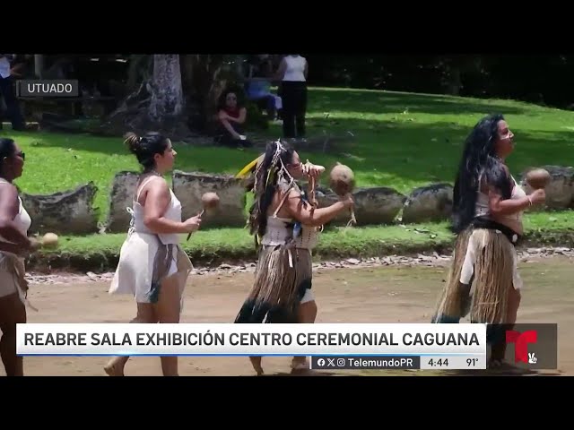 ⁣Reabre la sala de exhibición del Centro Ceremonial de Caguana