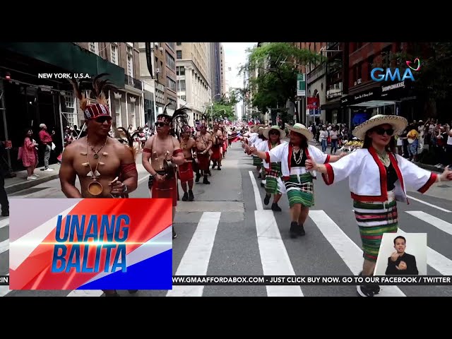 ⁣126th Independence Day ng Pilipinas, maagang ipinagdiwang ng Filipino community sa... | Unang Balita