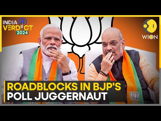 ⁣India Election Results: Rajasthan, Haryana play spoilsport for BJP | WION News