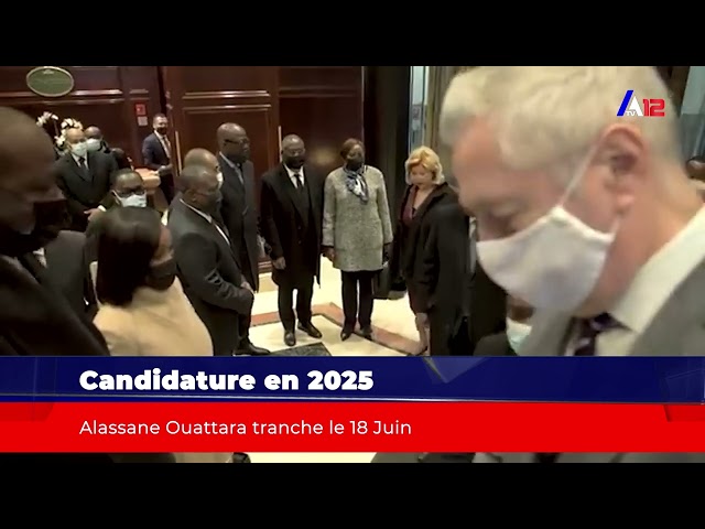 ⁣Candidature en 2025: Alessane ouattara tranche le 18 juin