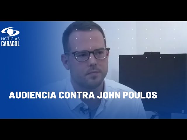 ⁣Juez lee fallo contra John Poulos por feminicidio de Valentina Trespalacios
