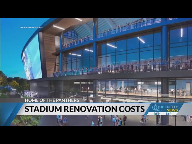⁣Panthers seek public funding for Bank of America Stadium renovations