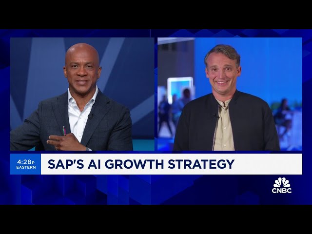 ⁣AI will be embedded into the business processes of our customers: SAP CEO Christian Klein