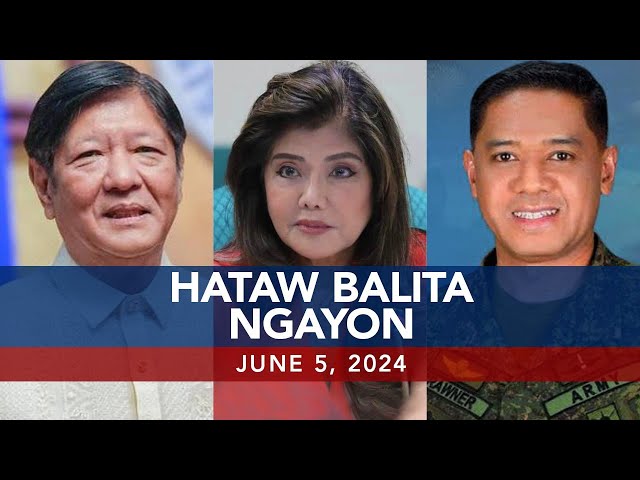 ⁣UNTV: Hataw Balita Ngayon  |  June 5, 2024