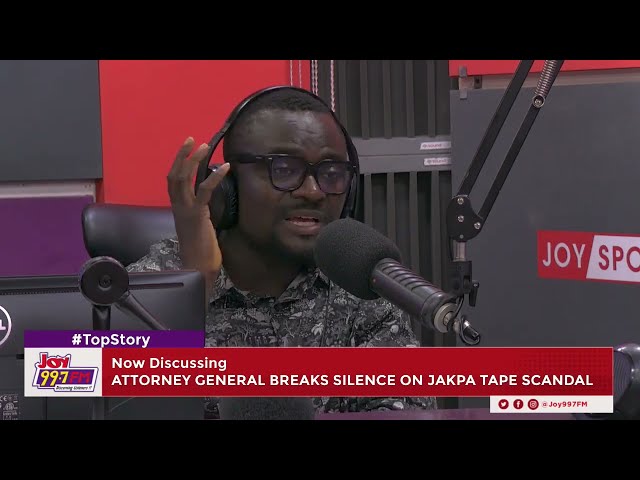 ⁣Top Story:Attorney General Speaks Out on Jakpa Tape Scandal, Vows to Overcome Alleged Smear Campaign