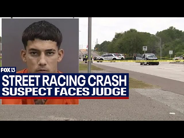 ⁣Street racing deadly crash suspect denied bond