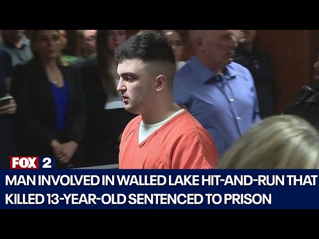 ⁣Man sentenced to prison for involvement in deadly Walled Lake crash