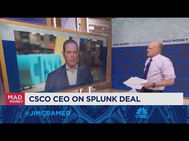 ⁣Every first call is going to be taken by an AI agent, says Cisco CEO Chuck Robbins