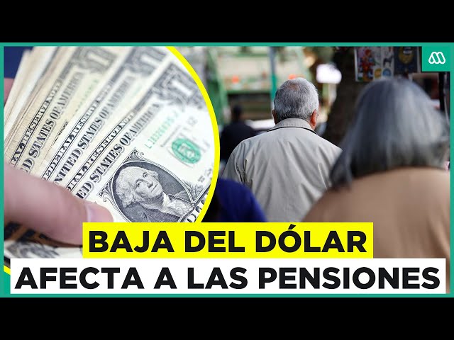 ⁣Baja del dólar afecta a las AFP: ¿Cómo impactará en las pensiones de los chilenos?
