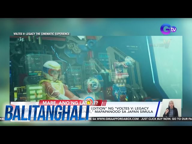⁣"Super Electromagnetic Edition" ng "Voltes V: Legacy the Cinematic Experience,".
