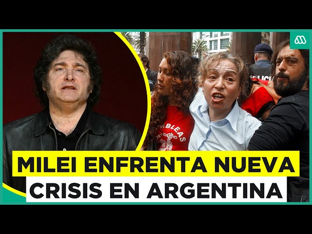 ⁣Milei enfrenta crisis interna en Argentina: Qué sabemos de la comida "escondida" por el Go