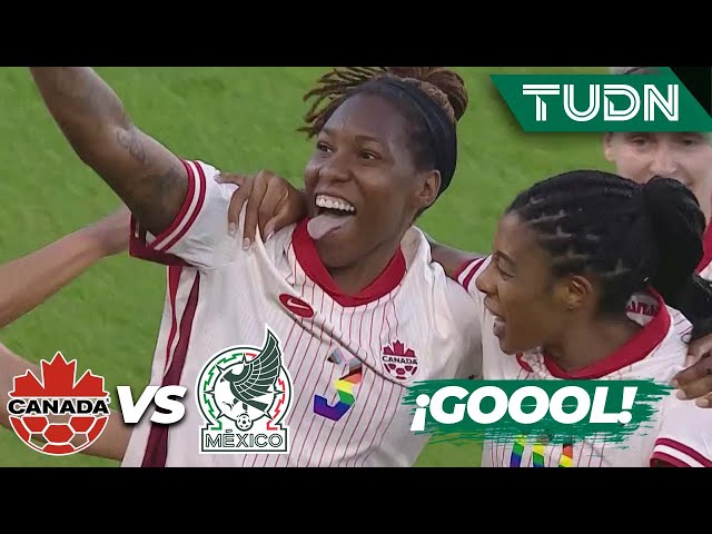 ¡Gol de Canadá! Buchanan remata | Canadá 1-0 México | Amistoso Internacional Femenil | TUDN