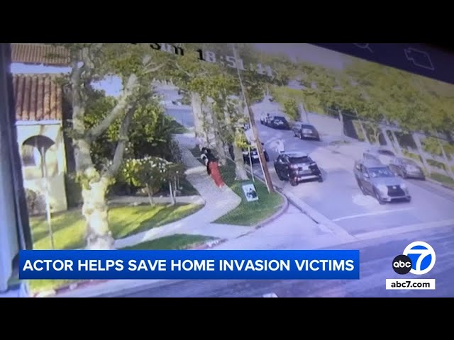 ⁣Actor Jonathan Tucker rushes in to protect neighbors during LA home invasion