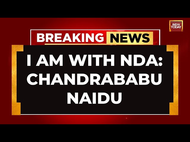 ⁣Chandrababu Naidu LIVE: TDP's Naidu Pledges Full Support To NDA | Chandrababu Naidu Press Confe