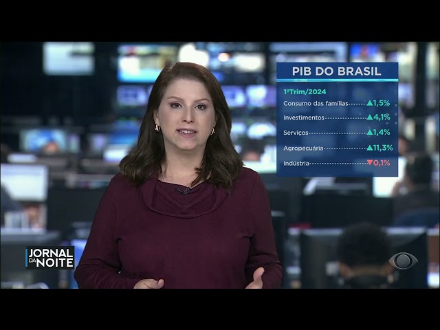 ⁣Economia brasileira cresce no primeiro trimestre de 2024