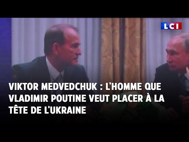 ⁣Viktor Medvedchuk : l'homme que Vladimir Poutine veut placer à la tête de l'Ukraine