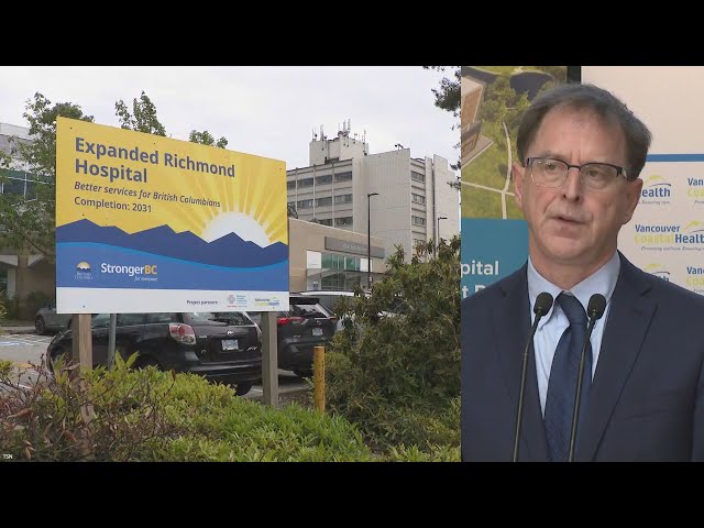 ⁣Richmond hospital redevelopment nearly doubles in cost