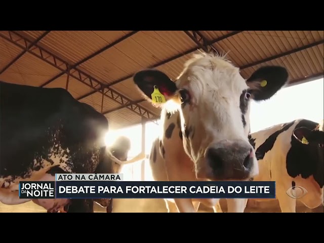 ⁣Boletim Agro+: setor da cadeia do leite promove debate na Câmara