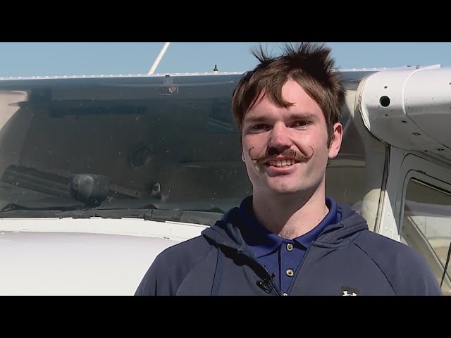 ⁣Colorado teen gets pilot's license before finishing high school