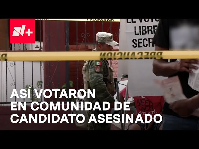 ⁣Asesinato de José Alfredo Cabrera; Así votaron en Coyuca de Benítez tras asesinato de candidato