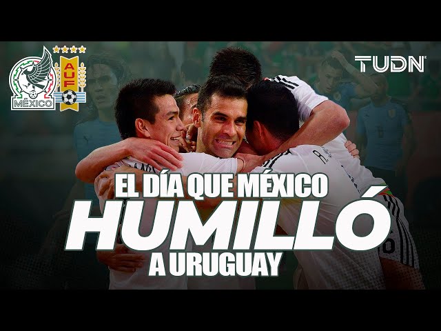 ¡El día que México BORRÓ POR COMPLETO a Uruguay! vs Copa América 2016 | TUDN