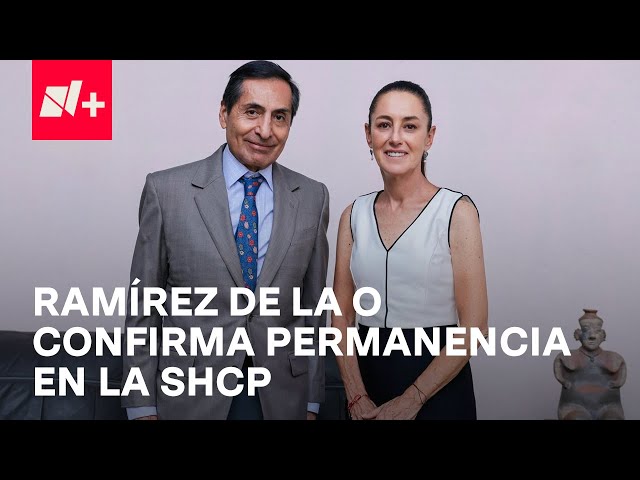 ⁣Bolsa Mexicana de Valores se recupera; Ramírez de la O confirma que se quedará en la SHCP - En Punto