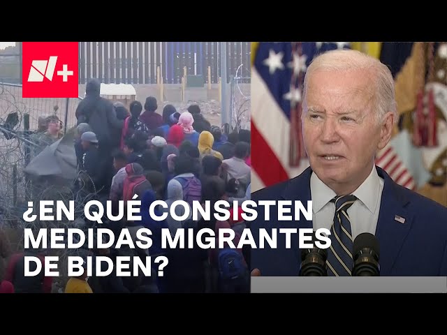 ⁣Estados Unidos endurece medidas contra la migración ilegal con orden ejecutiva de Biden