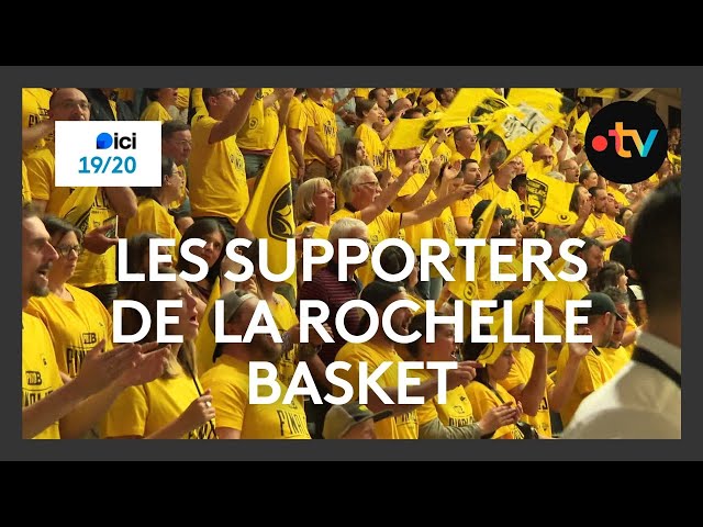 ⁣Finale aller Pro B : les supporters derrière La Rochelle face à Boulazac
