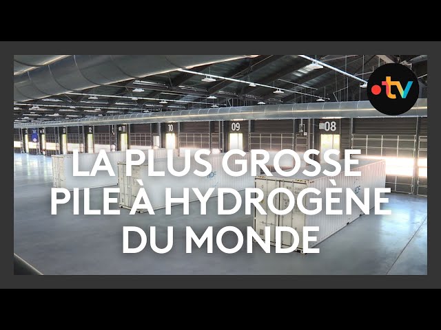 ⁣Hydrogène de France veut produire la plus grosse pile à hydrogène au monde