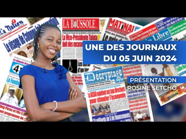 UNE DES JOURNAUX DU 05 06 2024