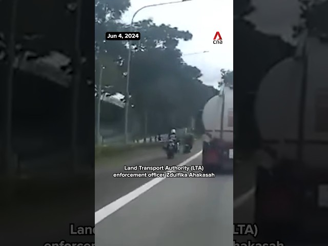 ⁣LTA enforcement officer dies in bike chase, 18-year-old motorcyclist arrested