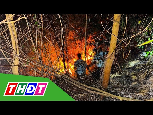 ⁣Bình Định: Huy động hàng trăm cảnh sát, dập tắt cháy rừng núi Chóp Vung | THDT