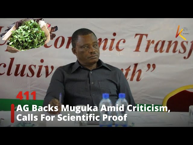 ⁣Attorney General Backs Muguka Amid Criticism and calls for Scientific Proof