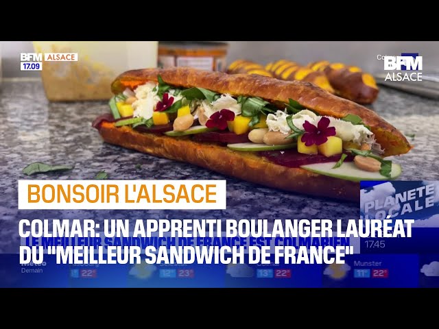 ⁣"Yellow Green" le meilleur sandwich de France est colmarien
