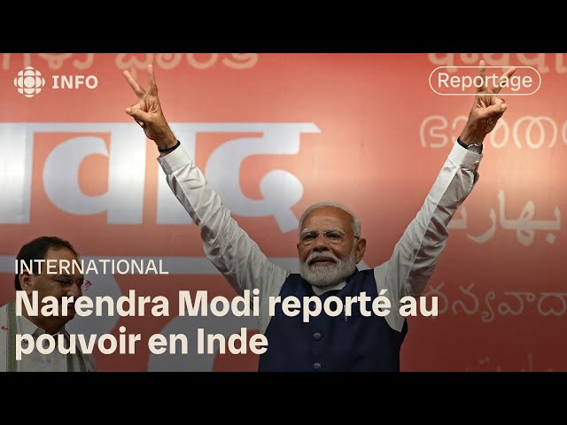 ⁣Élections en Inde : victoire de Narendra Modi, l'opposition renforcée