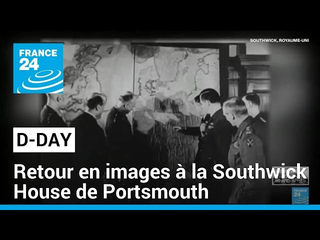 ⁣Débarquement : retour en images à la Southwick House de Portsmouth, là où tout a commencé
