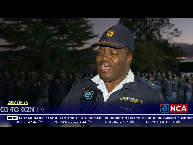 ⁣More police deployed to KZN