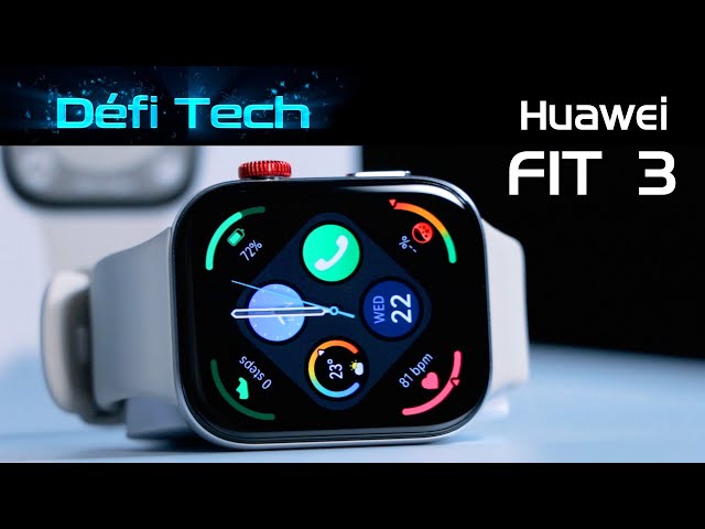 ⁣Défi Tech : Huawei Watch Fit 3, une smartwatch "lifestyle"
