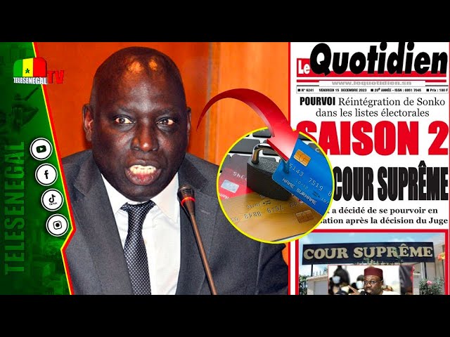⁣Compte bloqué de Madiambal Diagne: "li yeup Mbirou politique leu té niogui rafétlou li Douanes 