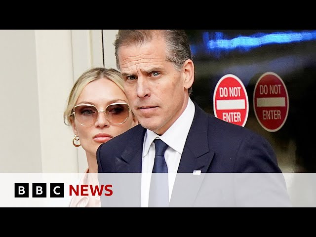 ⁣Hunter Biden pleads not guilty to federal charges | BBC News