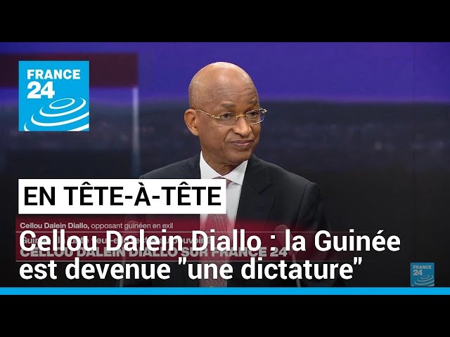 ⁣Cellou Dalein Diallo : la junte veut "rester au pouvoir" en Guinée • FRANCE 24