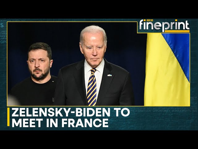 ⁣Joe Biden to meet with Zelensky in Normandy confirms White House | WION Fineprint
