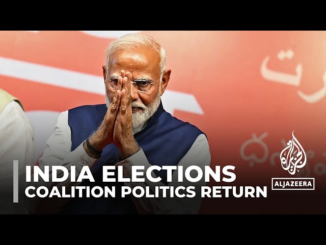 ⁣India’s Modi faces ‘unprecedented’ alliance test after election results