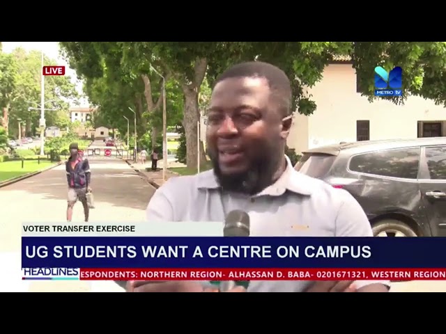 ⁣UG students wants a center on campus