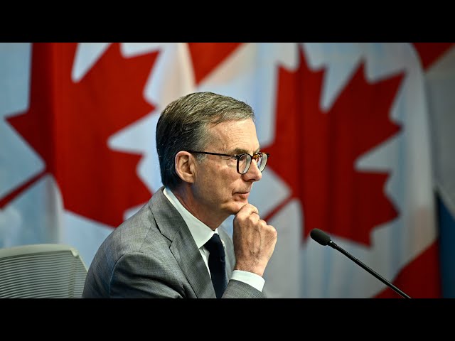 ⁣Key interest rate now sits at 4.75 per cent | Bank of Canada Governor future cuts