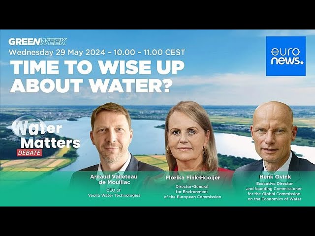 ⁣Experts debate how to fix Europe's water issues, from pollution to climate change