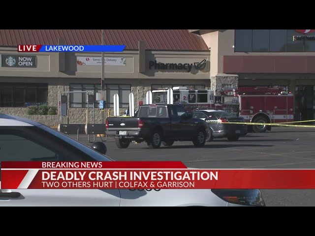 ⁣Colfax and Garrison intersection closed following deadly crash