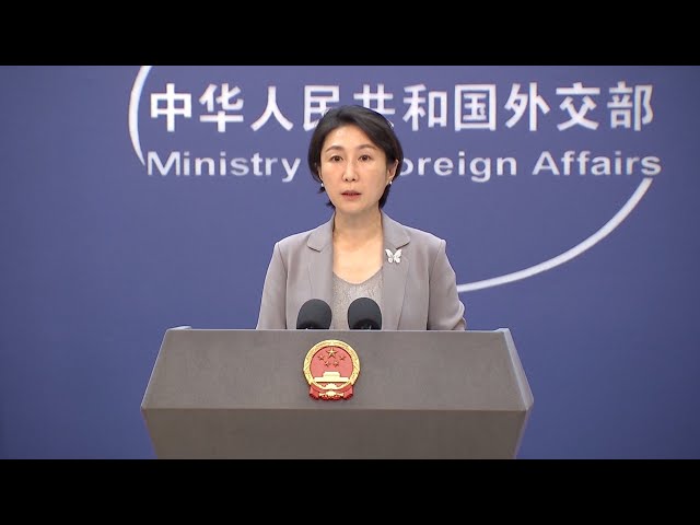 ⁣China urges U.S. to stop sending any wrong signal to "Taiwan independence" separatist forc