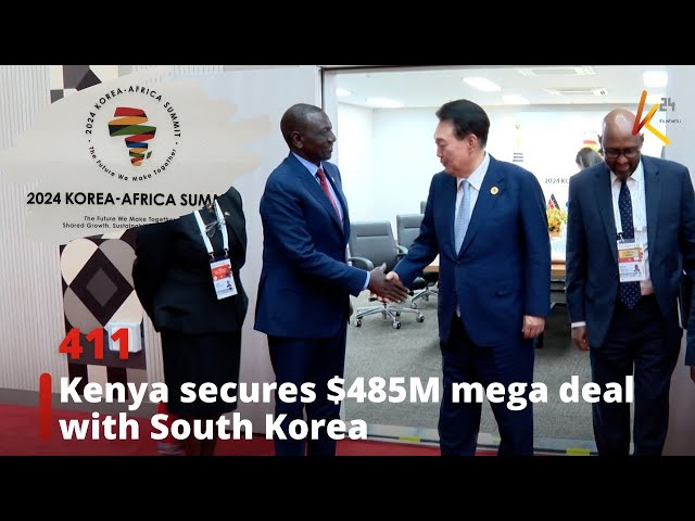 ⁣Kenya secures $485 million concessional funding from South Korea
